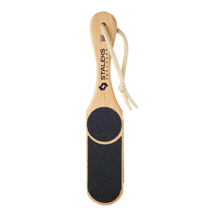 STALEKS Wooden pedicure foot file Beauty & Care 10 Type 3 (100/180 grit) ABC 10/3
