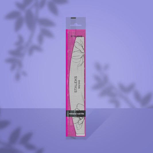 Staleks Crescent mineral nail file EXPERT 40 180/240 grit NFE-40-180/240