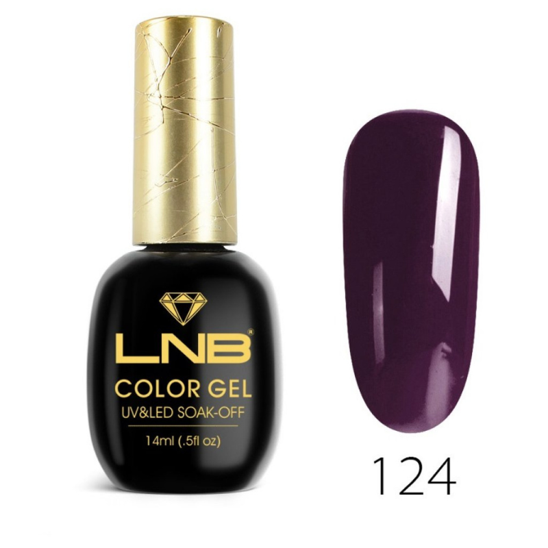 LNB COLOR GEL 124 SOAK-OFF 15 ML