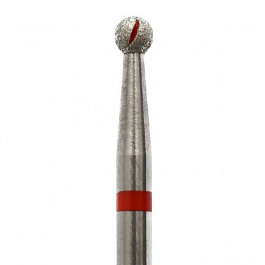 Cuticle drill bit COOLING ball red 040- C103