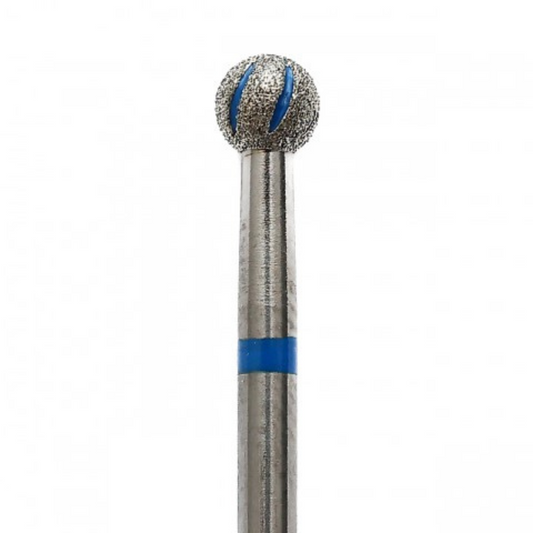 Cuticle drill bit COOLING ball blue 040- C108