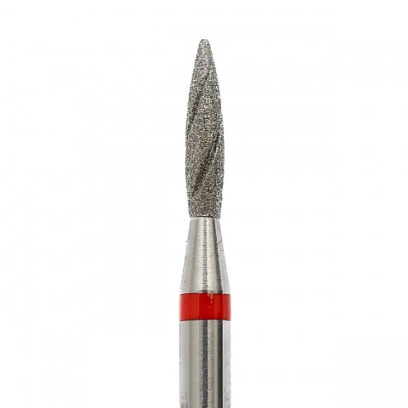Cuticle drill bit COOLING flame red 018- C109