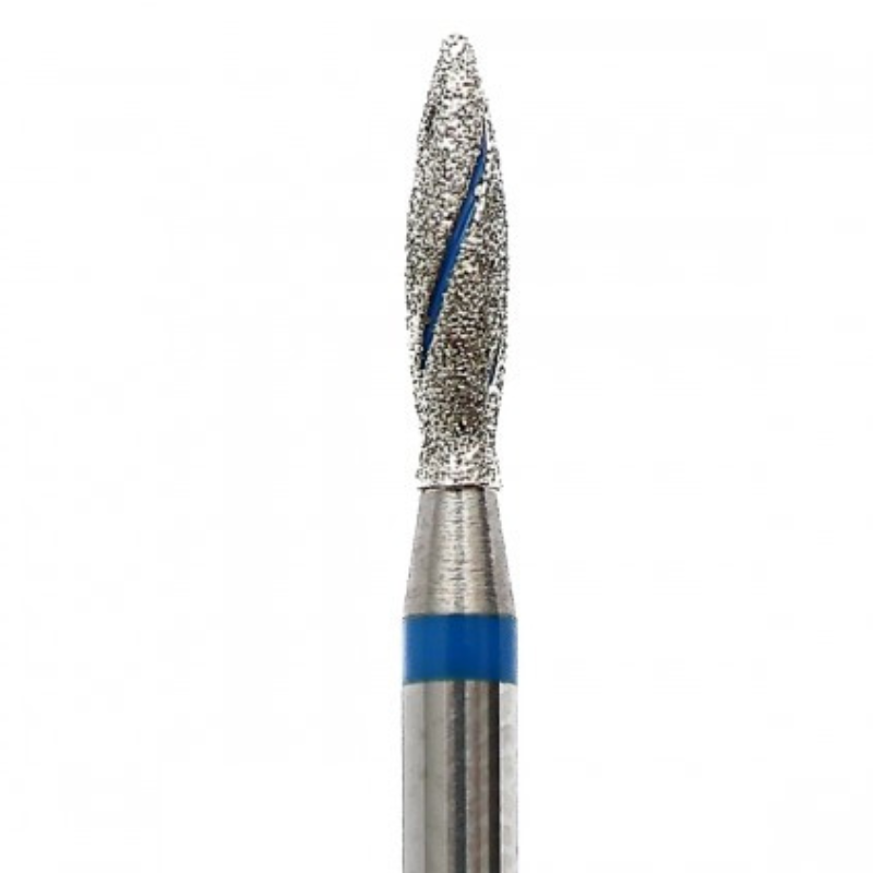 Cuticle drill bit COOLING flame blue 021- C114