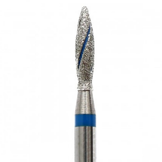 Cuticle drill bit COOLING flame blue 021- C114