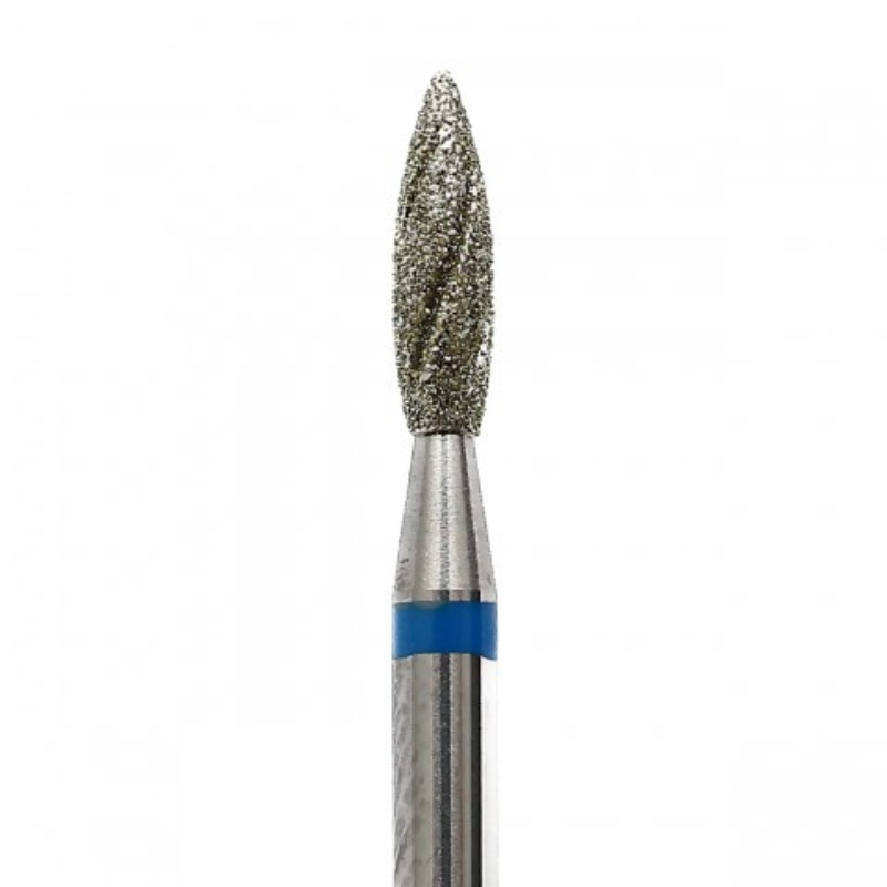 Cuticle drill bit COOLING flame blue 023- C115