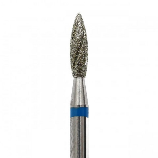 Cuticle drill bit COOLING flame blue 023- C115