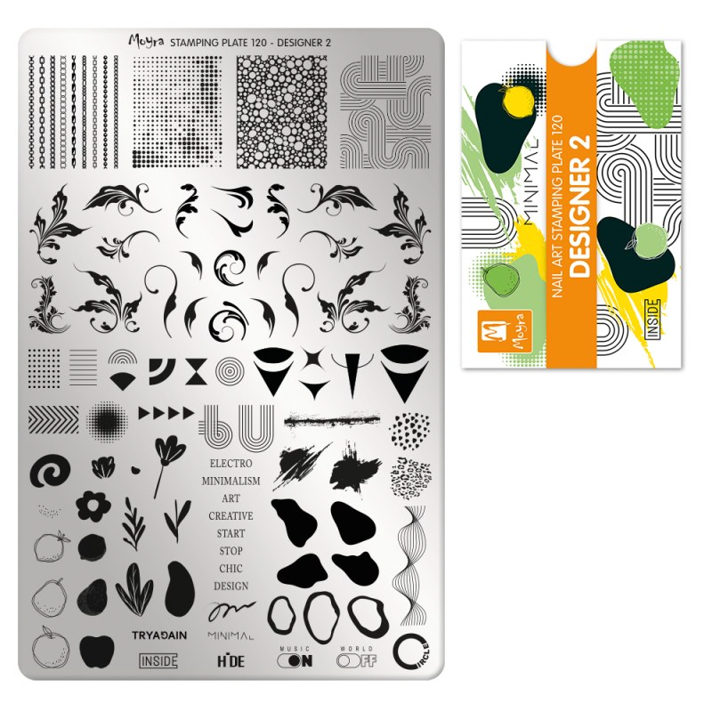 Moyra Stamping Plate 120 Designer2