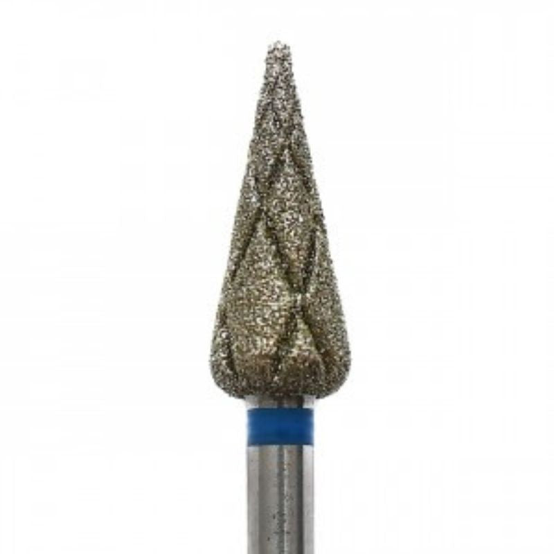Cuticle drill bit COOLING CONE blue 050- C116