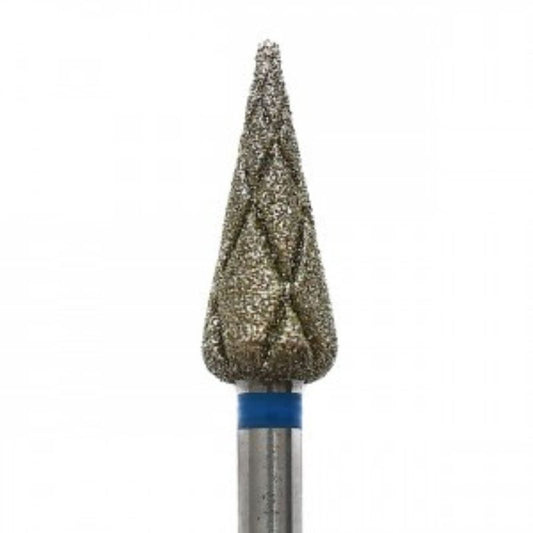 Cuticle drill bit COOLING CONE blue 050- C116