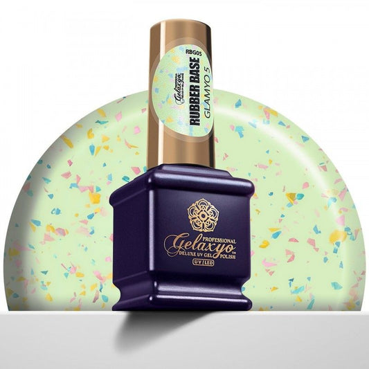 GELAXYO RUBBER BASE GLAMYO 05 -15ml