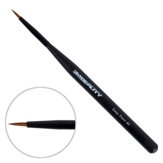 2M Nail art brush Black Beauty Easy Paint no. 02