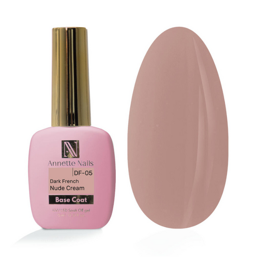 Annette Rubber Base Dark French Nude Cream DF-05