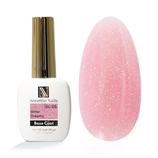 Annette Rubber Base Glitter Dreamy GL-05