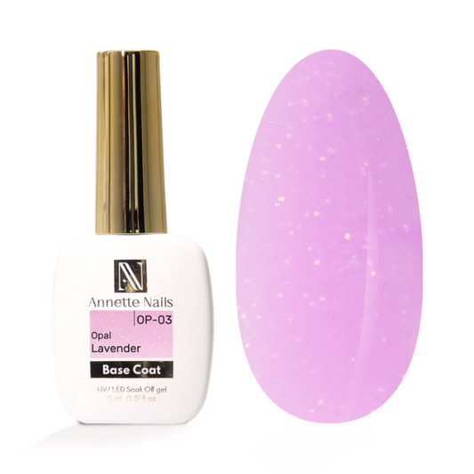 Annette Rubber Base Opal Lavander OP-03