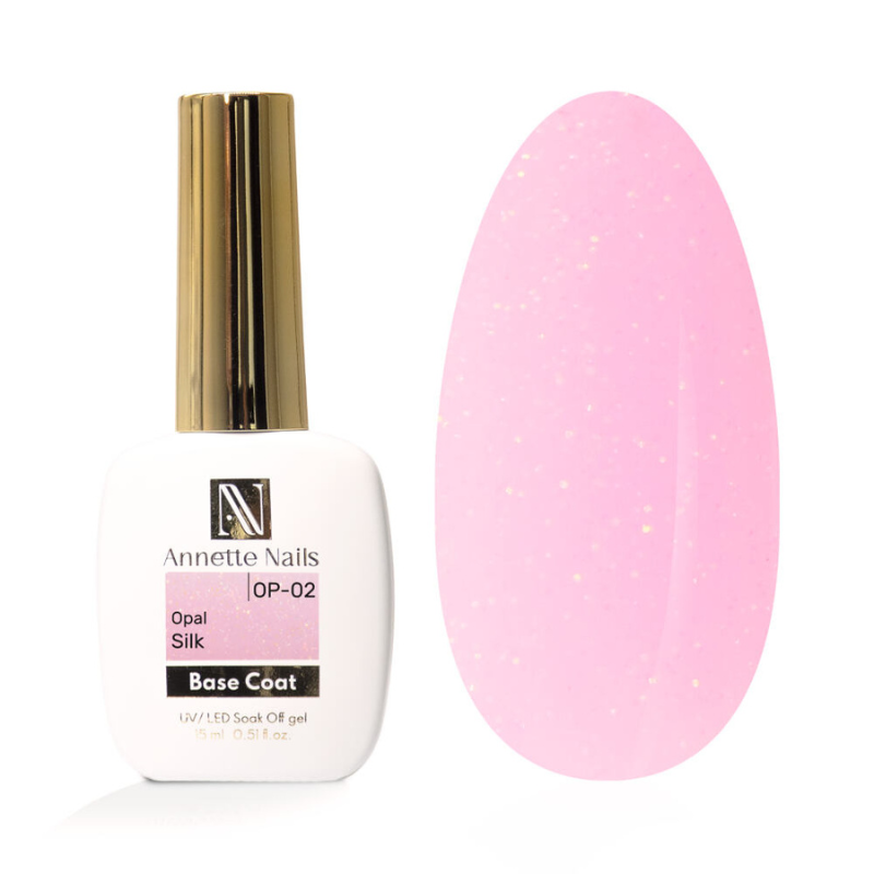 Annette Rubber Base Opal Silk OP-02