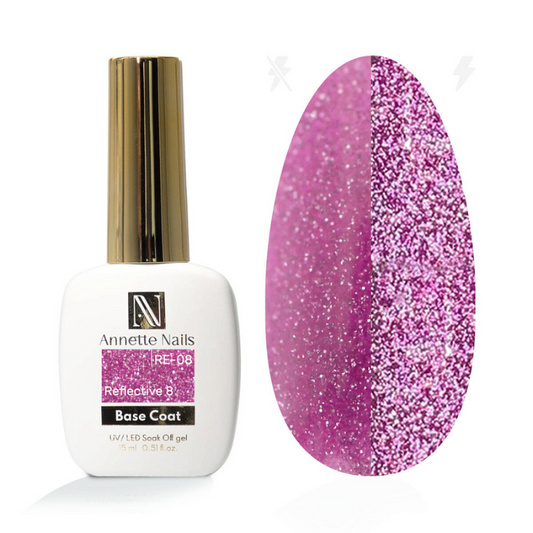 Annette Rubber Base Reflective 8 RE-08