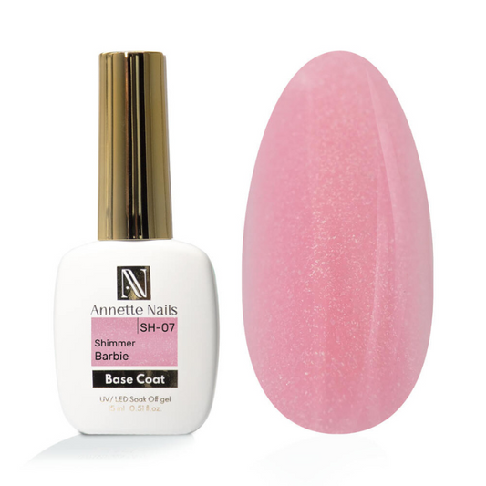 Annette Rubber Base Shimmer Barbie SH-07