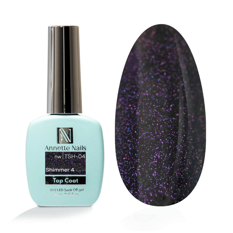 Annette Top Coat Shimmer 4 no wipe TSH-04
