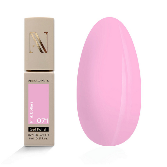 Annette Gel Polish Romantique Pink Dollars 071