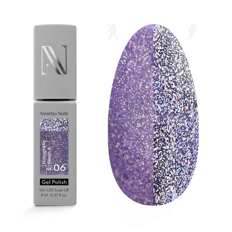 Annette Gel Polish Holographic Flash HF-06