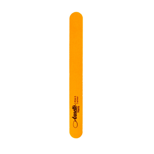 Annette Nails Wooden File Orange