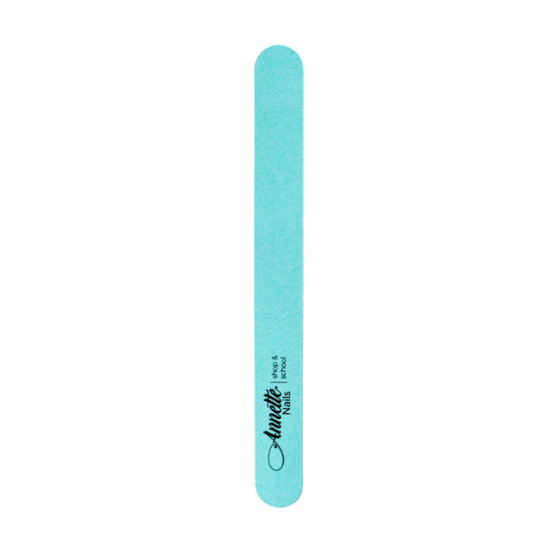Annette Nails Wooden File Turquoise