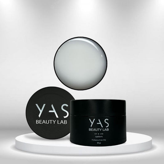 YAS Builder Self Levelling Milky White Hema free 30gr new colour