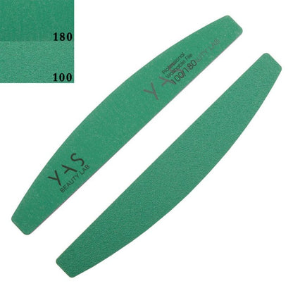YAS Disinfectable Green Nail File 100/180