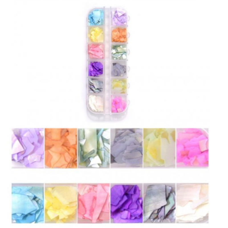 LNB Set of 12 Decorations- Flat Shell 4