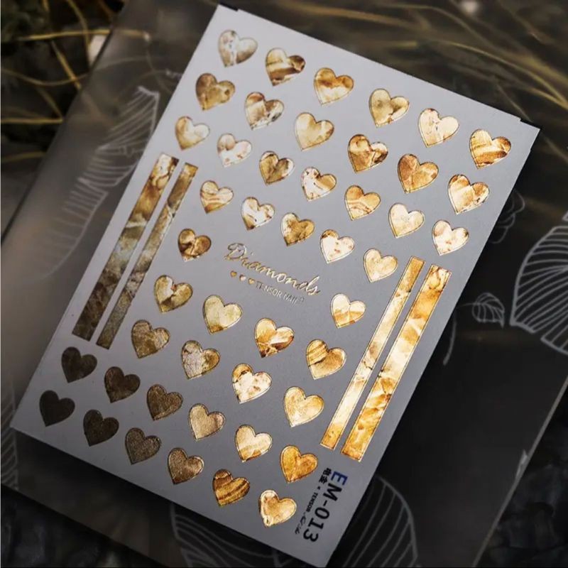 5D Holographic Nail Art Stickers-EM013