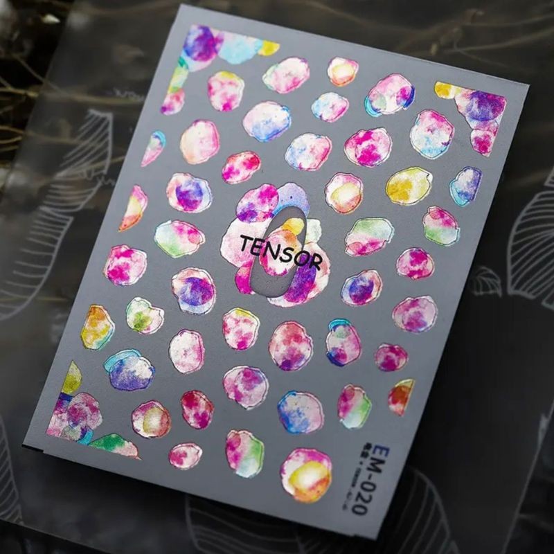 5D Holographic Nail Art Stickers-EM020