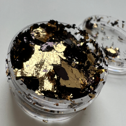TNMS Black&Gold-Coloured Flakes