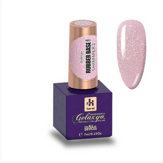 Gelaxyo Rubber Base Shimmer 2 15ml