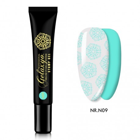 GELAXYO STAMP GEL Blue Neon 09