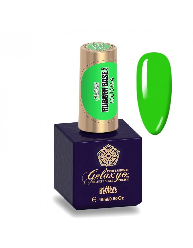 Gelaxyo Rubber base Neon 4, 7ml
