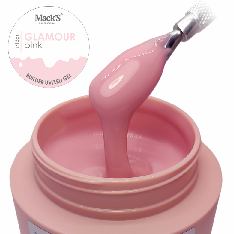 Macks Builder Glamour pink 50g