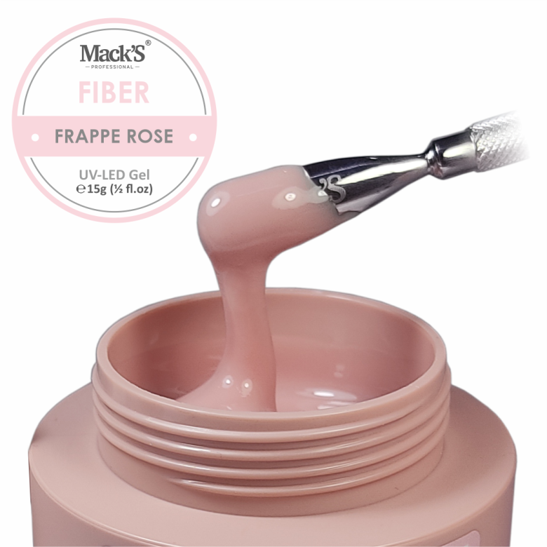 Macks Fiber Frappe Rose 15g