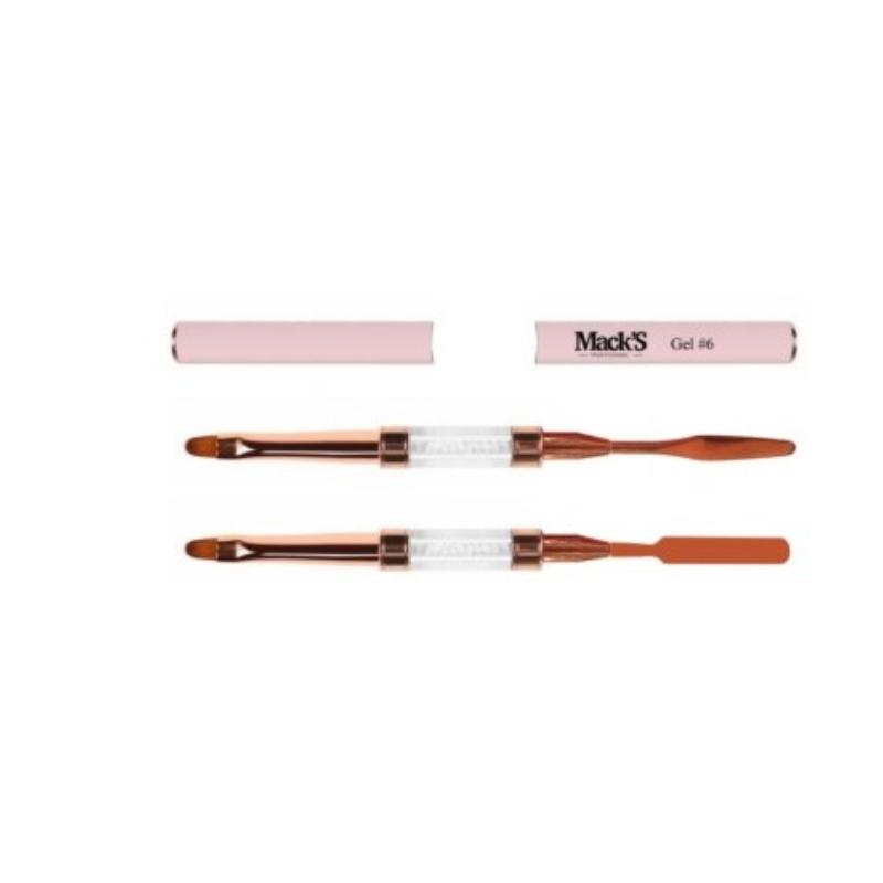 Macks brush with spatula 8