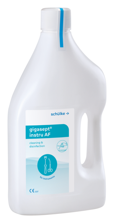 Shot of 60 ml concentrated Gigasept ® instru AF