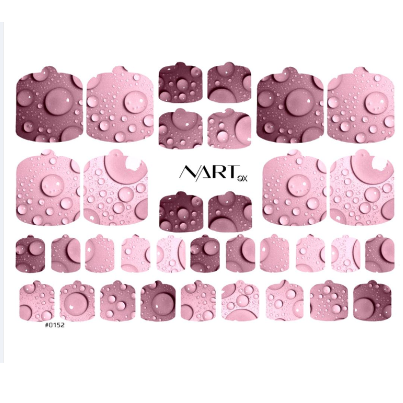 NARTex Wrap for pedicure Dew drops 0152