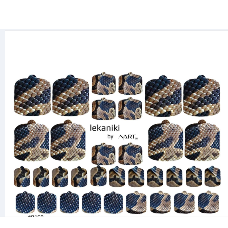 NARTex Wrap for pedicure Python brown 0169
