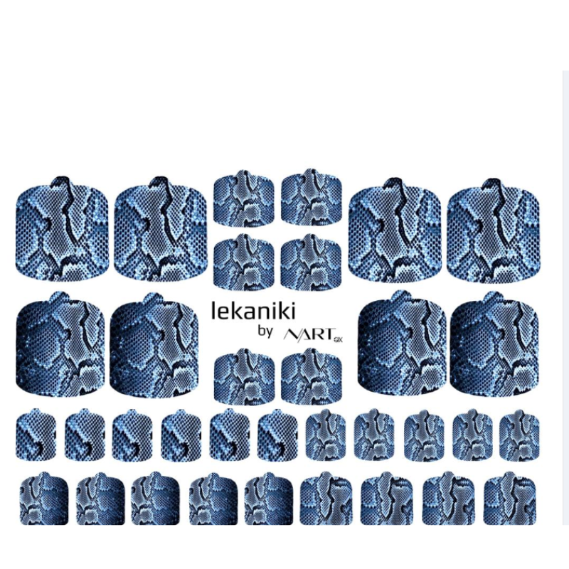 NARTex Wrap for pedicure Python blue 0170