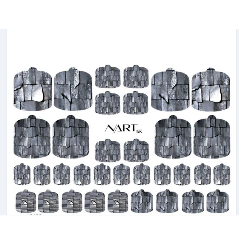 NARTex Wrap for pedicure Grey tiles 0158
