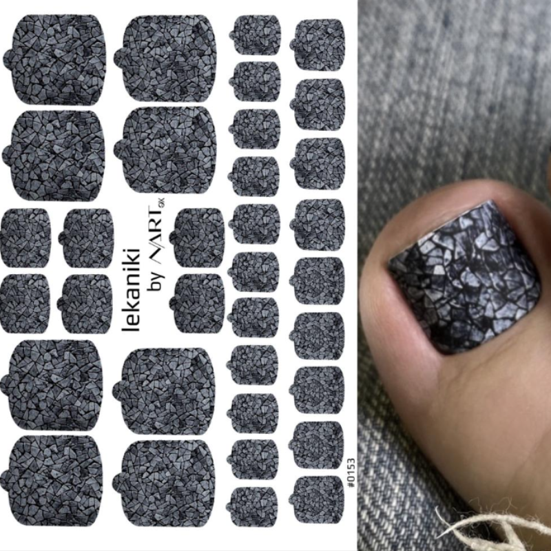NARTex Wrap for pedicure Black Mosaic 0153