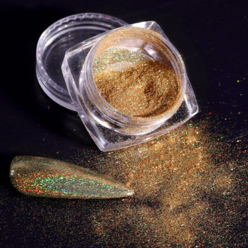 Chrome Glitter Nail Powder 01