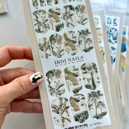 IBDI Nail Wrap-01 TROPIC