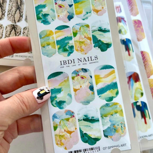 IBDI Nail Wrap-07 SPRING ART