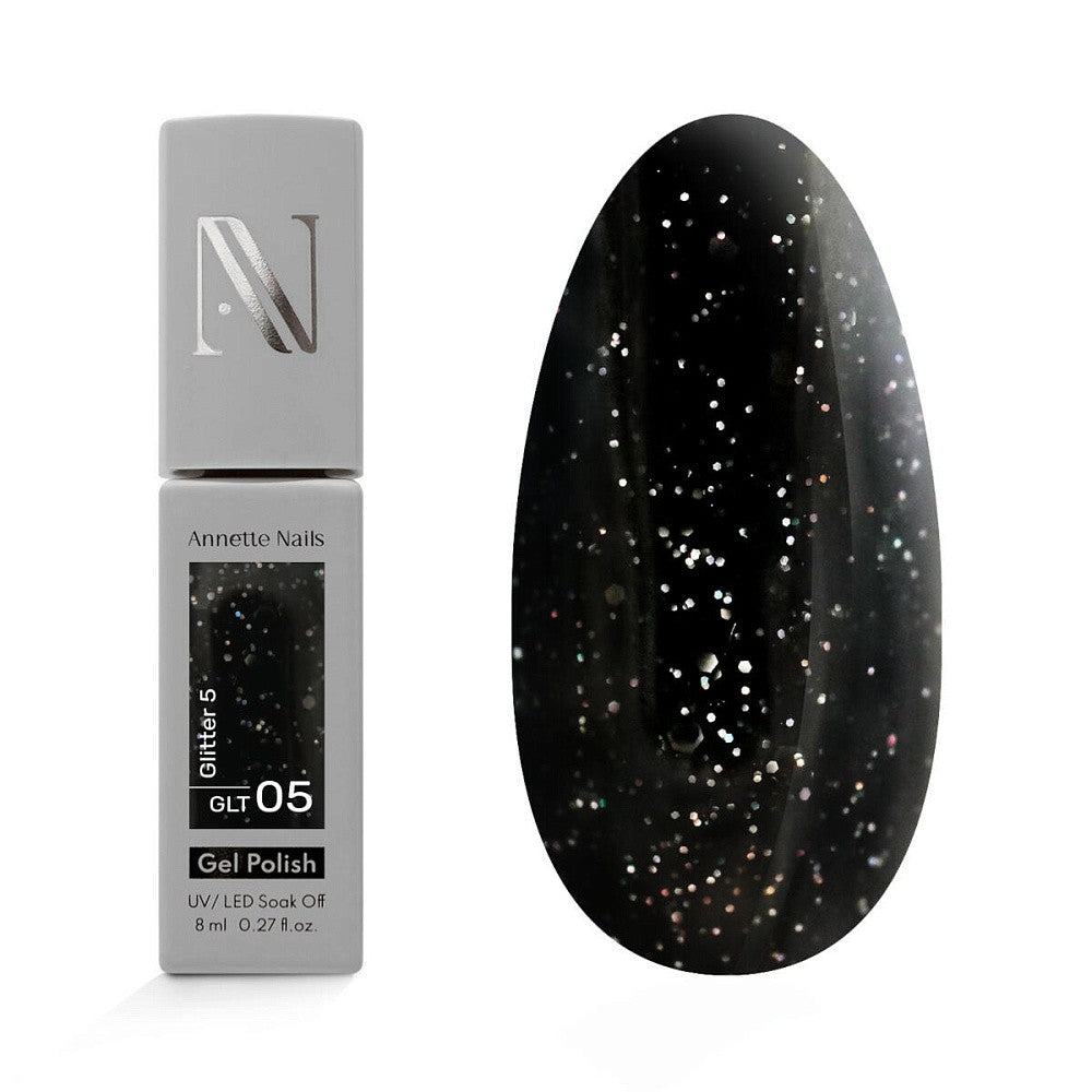 Annette Gel Polish Glitter GLT-05