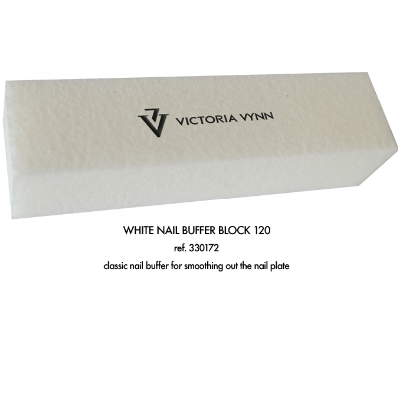 Victoria Vynn Nail Buffer Block 120 White