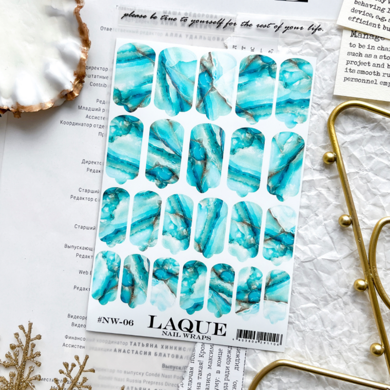 Laque Nail Wraps NW06